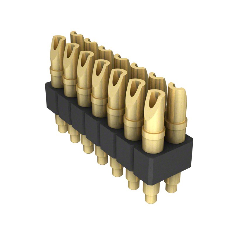 1 pcs : 826-22-014-00-005000 - CONN SPRING PISTON 14POS SLD PCB