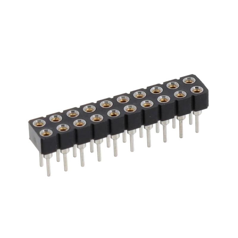 1 pcs : 410-93-220-41-001000 - CONN RCPT 20POS 0.1 GOLD PCB