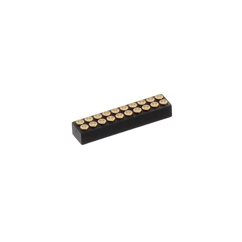 1 pcs : 857-10-020-30-002000 - CONN SPRING TARGET 20POS SMD