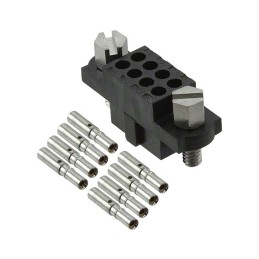 1 pcs : M80-4600842 - CONN RCPT 8POS CRIMP 22AWG GOLD