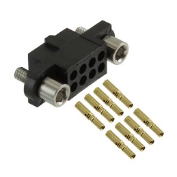1 pcs : M80-4810805 - CONN RCPT 8P CRIMP 24-28AWG GOLD