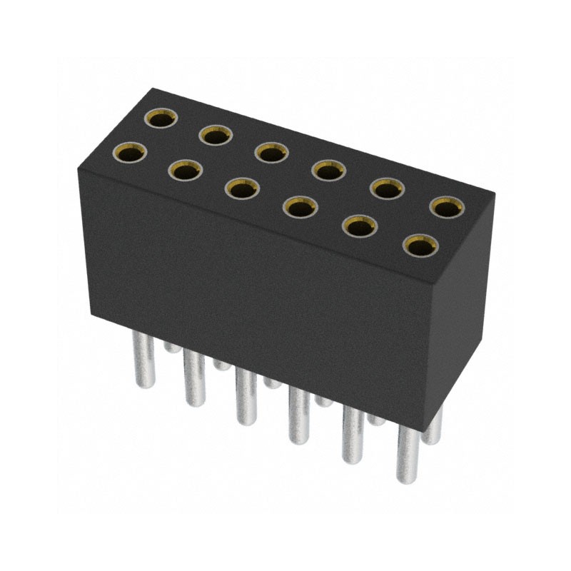 1 pcs : 853-41-012-10-001000 - CONN RCPT 12POS 0.05 GOLD PCB