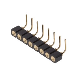 1 pcs : 399-10-108-10-007000 - CONN SPRING TARGET 8POS R/A PCB