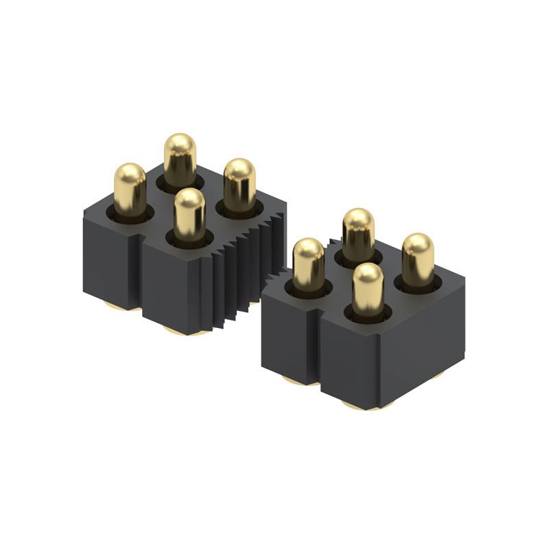 1 pcs : 813-22-072-30-002101 - CONN SPRING PISTON 72POS SMD