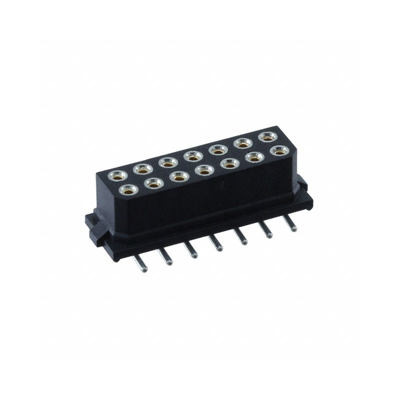 1 pcs : M80-6811442 - CONN RCPT 14POS 0.079 GOLD SMD