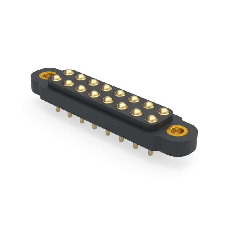 1 pcs : 847-22-016-10-011101 - 4MM PITCH DOUBLE ROW THROUGH HOL