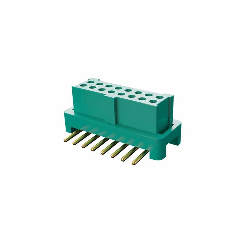 1 pcs : G125-FS11605L0R - CONN RCPT 16POS 0.049 GOLD SMD