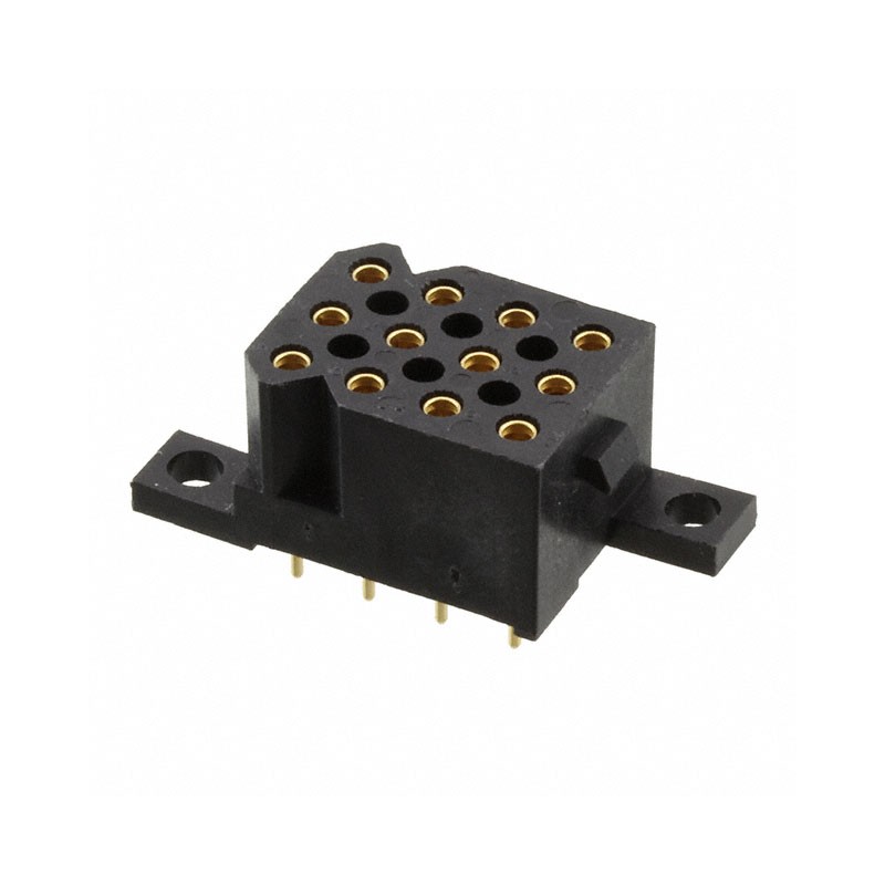 1 pcs : SMS12GE3 - CONN RCPT 12POS 0.2 GOLD PCB