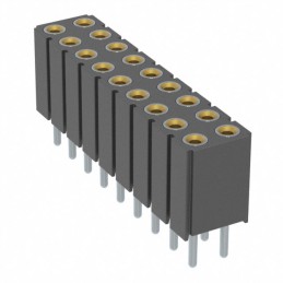 1 pcs : 803-41-018-10-001000 - CONN RCPT 18POS 0.1 GOLD PCB