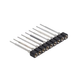 1 pcs : 326-93-109-41-002000 - CONN RCPT 9POS 0.1 GOLD PCB