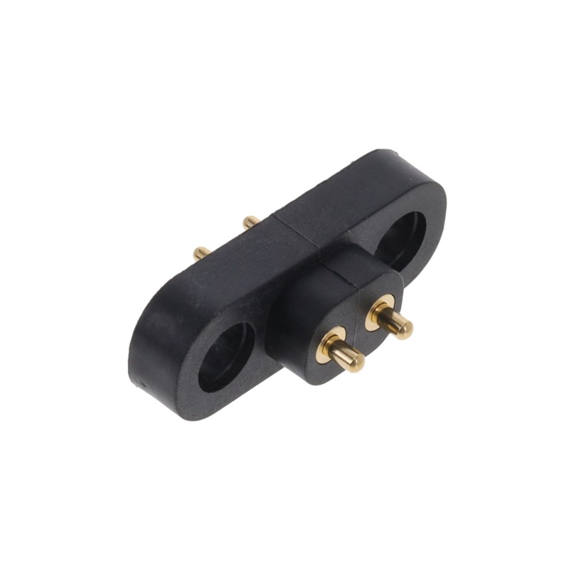 1 pcs : 858-22-002-10-001101 - CONN SPRING PISTON 2POS PCB