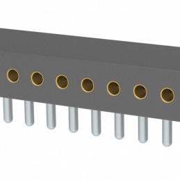 1 pcs : 851-93-006-20-001000 - CONN SOCKET 6POS .050 R/A GOLD