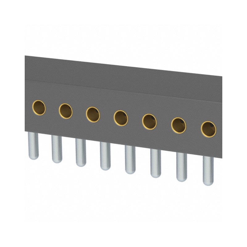 1 pcs : 851-93-006-20-001000 - CONN SOCKET 6POS .050 R/A GOLD