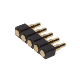 1 pcs : 819-22-005-30-001101 - CONN SPRING PISTON 5POS SMD