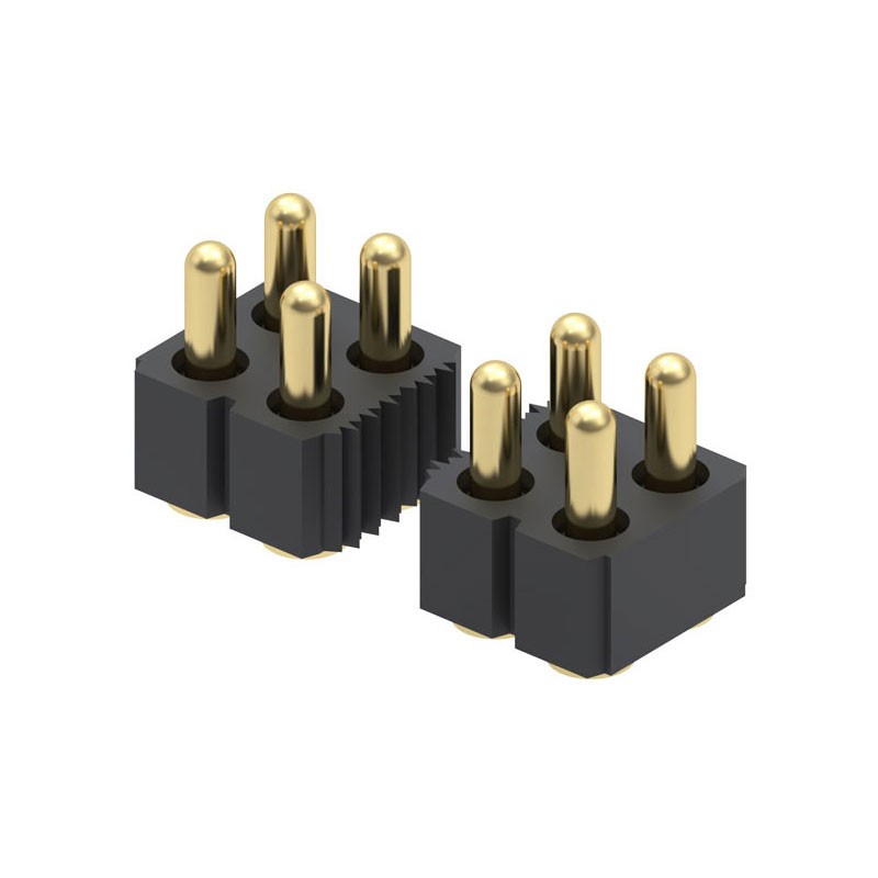 1 pcs : 813-22-072-30-004101 - CONN SPRING PISTON 72POS SMD