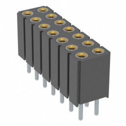 1 pcs : 803-43-014-10-001000 - CONN RCPT 14POS 0.1 GOLD PCB