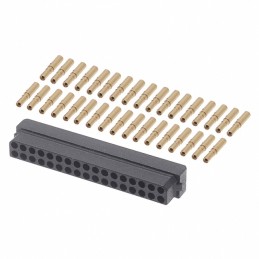 1 pcs : M80-8893405 - CONN RCPT 34POS CRIMP 22AWG GOLD