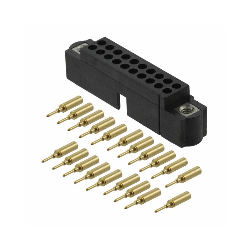 1 pcs : M80-5612005 - CONN HEADER 20POS CRIMP 24-28AWG