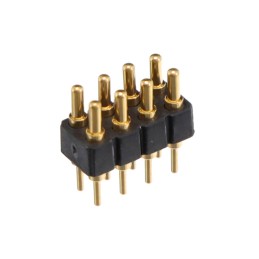 1 pcs : 827-22-008-10-002101 - CONN SPRING PISTON 8POS PCB