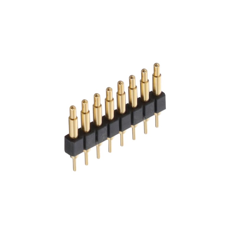 1 pcs : 825-22-008-10-004101 - CONN SPRING PISTON 8POS PCB