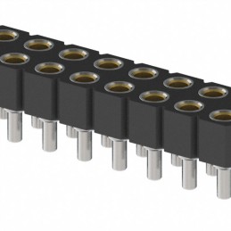 1 pcs : 835-43-022-10-001000 - CONN RCPT 22POS 0.1 GOLD PCB