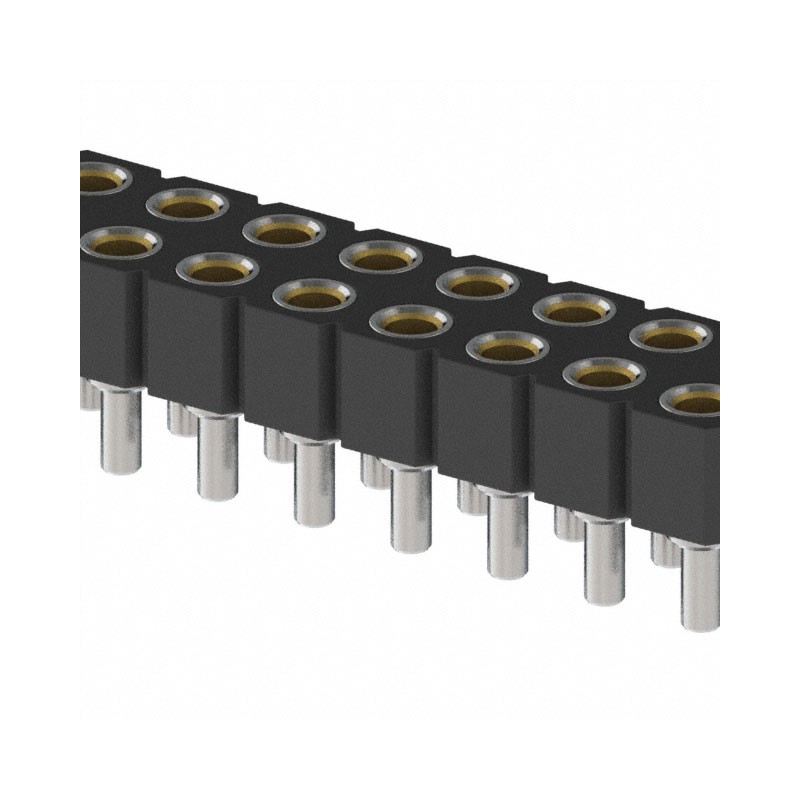 1 pcs : 835-43-022-10-001000 - CONN RCPT 22POS 0.1 GOLD PCB