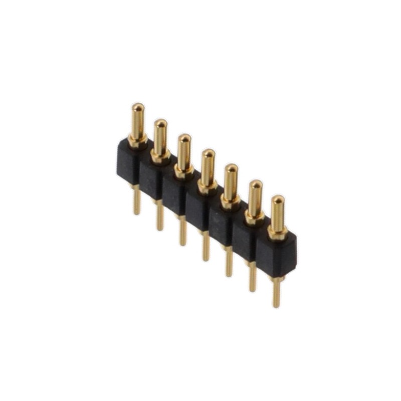 1 pcs : 825-22-007-10-001101 - CONN SPRING PISTON 7POS PCB