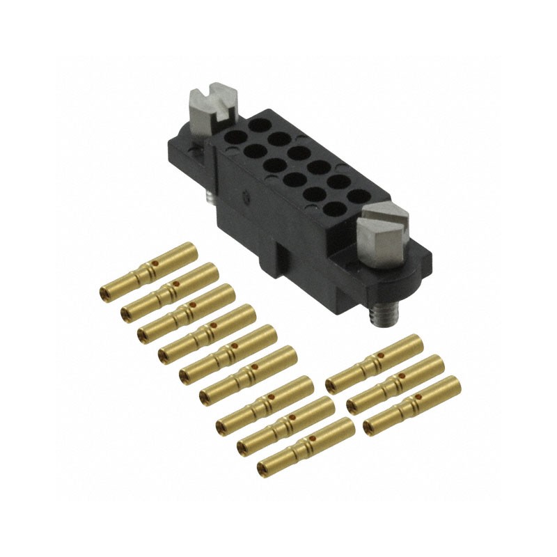 1 pcs : M80-4611205 - CONN RCPT 12POS CRIMP 24-28AWG