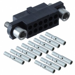 1 pcs : M80-4801242 - CONN RCPT 12POS CRIMP 22AWG GOLD