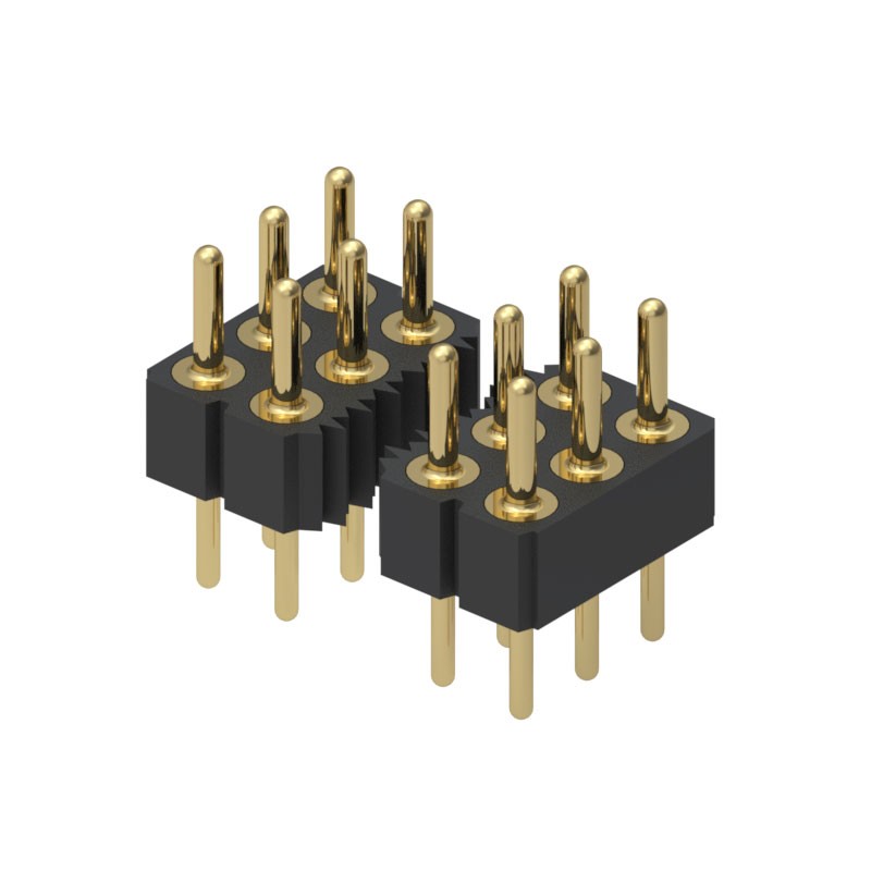 1 pcs : 804-10-096-10-002000 - CONN HEADER VERT 96POS 2.54MM