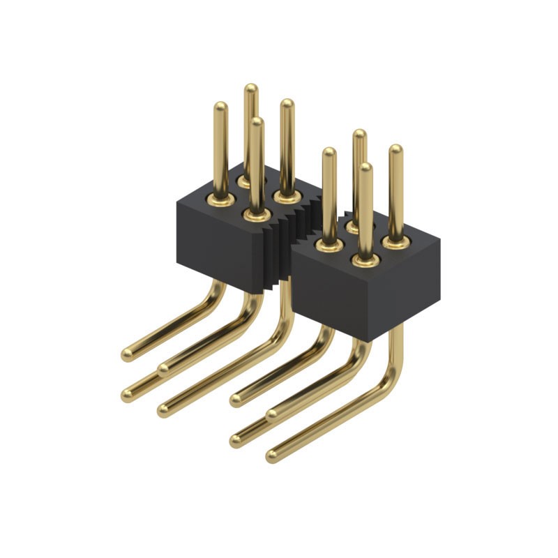 1 pcs : 852-10-100-20-001000 - CONN HEADER R/A 100P 1.27MM