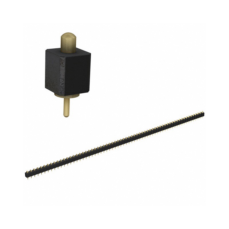 1 pcs : 821-22-064-10-001101 - CONN SPRING PISTON 64POS PCB