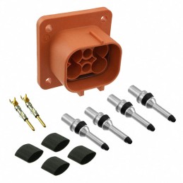 1 pcs : ELR4A03 - CONN RCPT 4POS