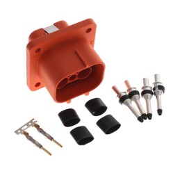 1 pcs : ELR4A02 - CONN RCPT 4POS