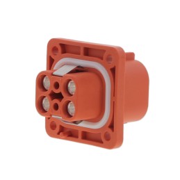 1 pcs : ELR4A04 - CONN RCPT 4POS