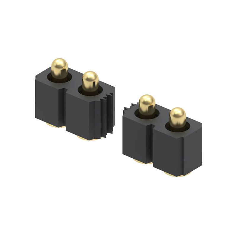 1 pcs : 811-22-010-30-001101 - CONN SPRING PISTON 10POS SMD