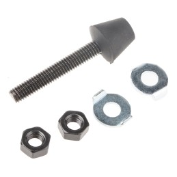 5 pcs - RS PRO Neoprene Tipped Adjustable Spindle, For Use With Toggle Clamp