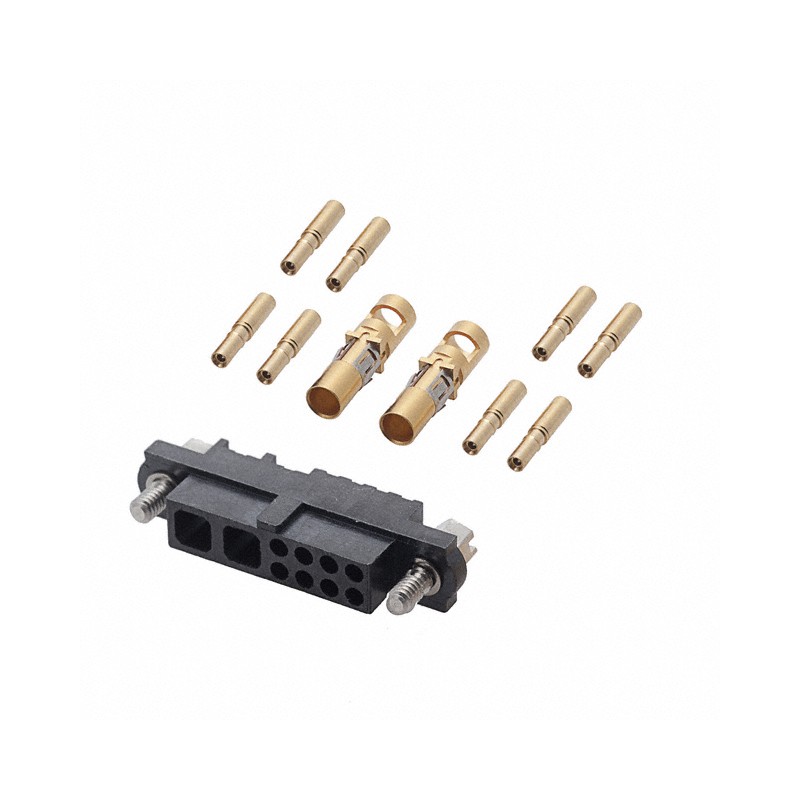 1 pcs : M80-4C10805F1-02-325-00-000 - CONN RCPT 10POS CRIMP 24-28AWG