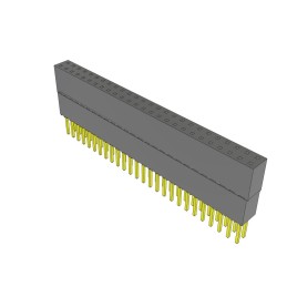 1 pcs : ESQ-126-59-G-D - CONN SOCKET 52POS 0.1 GOLD PCB