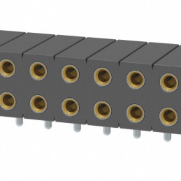 1 pcs : 803-93-014-20-001000 - CONN RCPT 14POS 0.1 GOLD PCB R/A