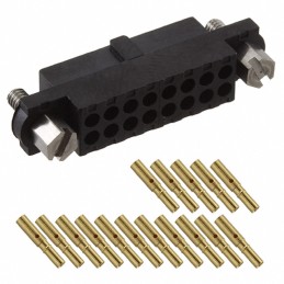 1 pcs : M80-4601605 - CONN RCPT 16POS CRIMP 22AWG GOLD