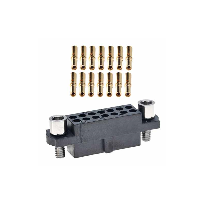 1 pcs : M80-4802605 - CONN RCPT 26POS CRIMP 22AWG GOLD