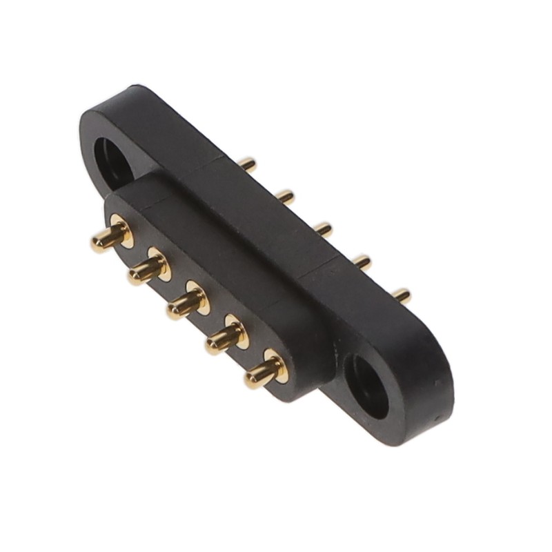 1 pcs : 858-22-005-10-001101 - CONN SPRING PISTON 5POS PCB