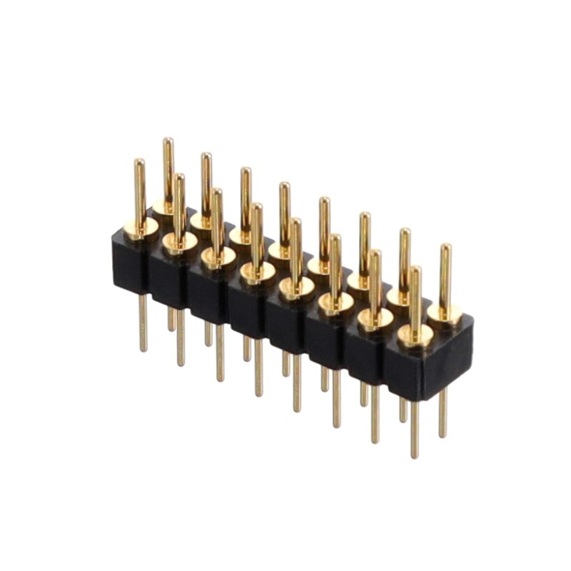 1 pcs : 450-10-216-00-001000 - CONN HEADER VERT 16POS 2.54MM