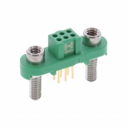 1 pcs : G125-FV10605F3P - CONN RCPT 6POS 0.049 GOLD PCB