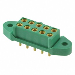 1 pcs : M300-FV3104500 - CONN RCPT 10POS 0.118 GOLD PCB