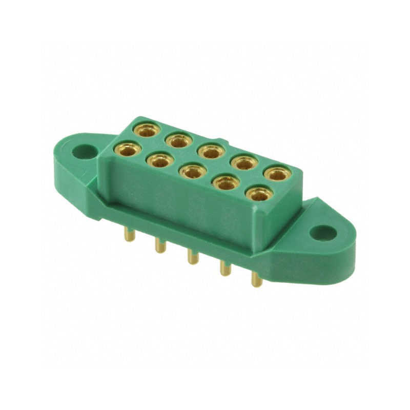 1 pcs : M300-FV3104500 - CONN RCPT 10POS 0.118 GOLD PCB