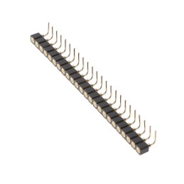 1 pcs : 399-10-124-10-007000 - CONN SPRING TARGET 24POS R/A PCB