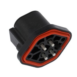 1 pcs : DTP10-4P - CONN RCPT HSG 4POS