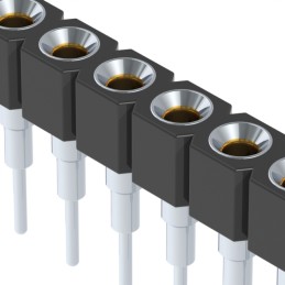 1 pcs : 316-47-164-41-006000 - CONN SOCKET 64POS 0.1 GOLD PCB